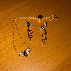 Kate Spade bracelet & earring set - Bumble Bees